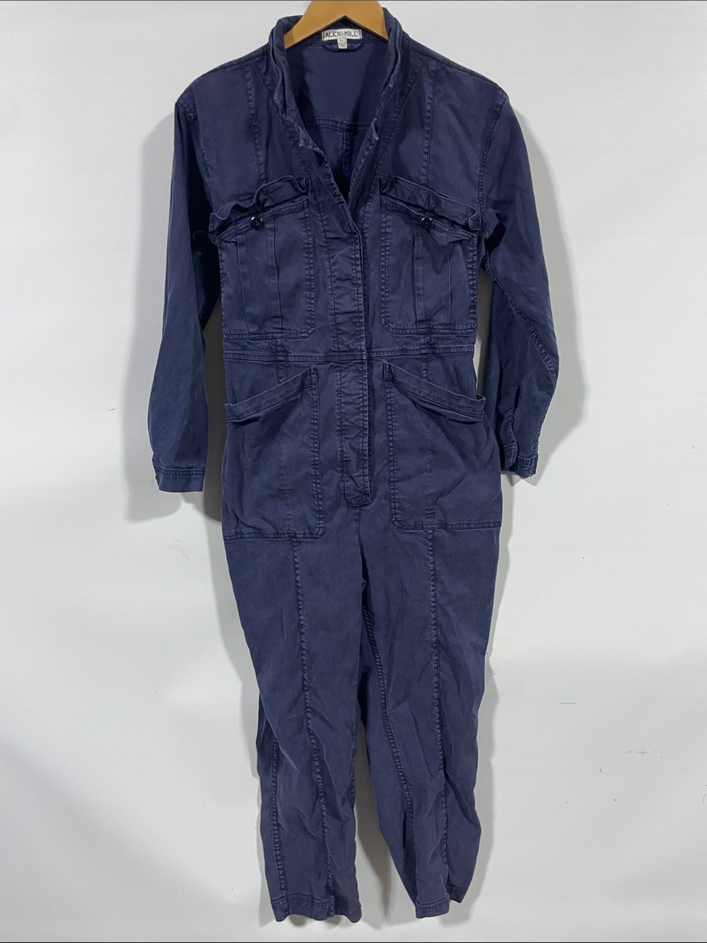 Alex Mill Navy Military-Style Field Coverall